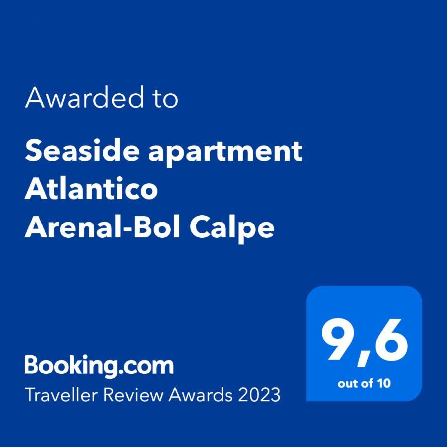 Seaside Apartment Atlantico Arenal-Bol Кальпе Экстерьер фото